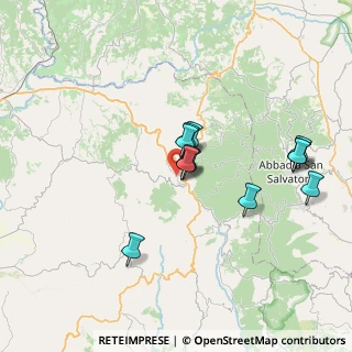 Mappa Strada Provinciale Arcidosso, 58031 Arcidosso GR, Italia (6.37)