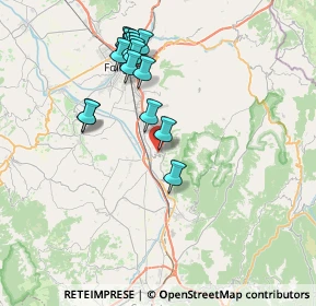 Mappa Via Antonino Fantosati, 06039 Trevi PG, Italia (7.83278)