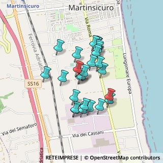 Mappa Via Nemezio Ricci, 64014 Martinsicuro TE, Italia (0.36071)