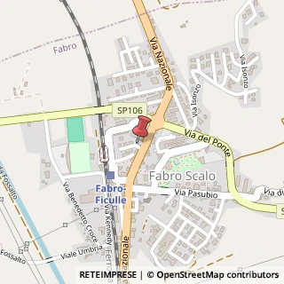 Mappa Via Nazionale, 75, 05015 Fabro, Terni (Umbria)
