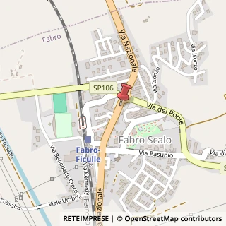 Mappa Via Nazionale, 104, 05015 Fabro, Terni (Umbria)