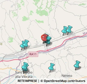 Mappa Via Roccabrignola, 63078 Spinetoli AP, Italia (4.13733)