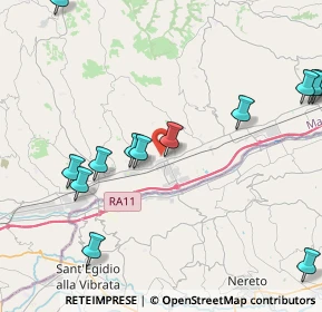 Mappa Via Roccabrignola, 63078 Spinetoli AP, Italia (5.34846)