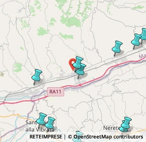 Mappa Via Roccabrignola, 63078 Spinetoli AP, Italia (6.11636)