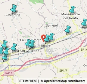 Mappa Via Roccabrignola, 63078 Spinetoli AP, Italia (2.80467)