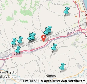 Mappa Via Molino, 63078 Spinetoli AP, Italia (3.80636)