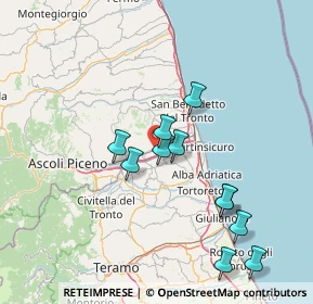 Mappa Via Molino, 63078 Spinetoli AP, Italia (14.68818)