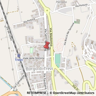 Mappa Via Calata Doria, 42 R, 06039 Trevi, Perugia (Umbria)