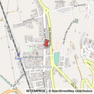 Mappa Piazza della Concordia, 4, 06039 Trevi, Perugia (Umbria)
