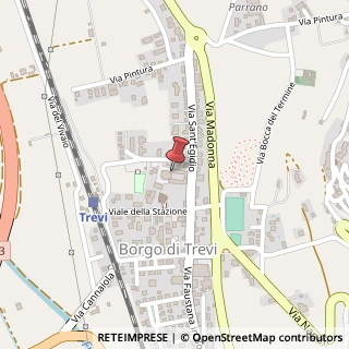 Mappa Piazza della Concordia, 10, 06039 Trevi, Perugia (Umbria)