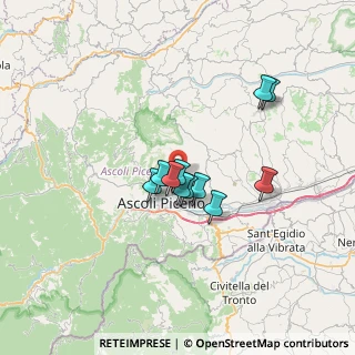 Mappa Strada Frazione Fonte di Campo, 63100 Ascoli Piceno AP, Italia (5.10182)
