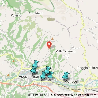 Mappa Strada Frazione Fonte di Campo, 63100 Ascoli Piceno AP, Italia (2.83667)