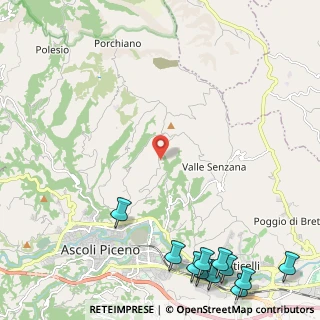 Mappa Strada Frazione Fonte di Campo, 63100 Ascoli Piceno AP, Italia (3.79182)