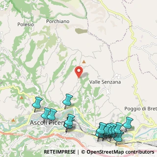 Mappa Strada Frazione Fonte di Campo, 63100 Ascoli Piceno AP, Italia (3.53056)