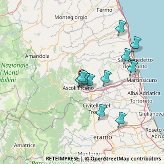Mappa Strada Frazione Fonte di Campo, 63100 Ascoli Piceno AP, Italia (13.38417)