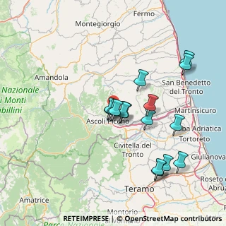 Mappa Strada Frazione Fonte di Campo, 63100 Ascoli Piceno AP, Italia (14.2525)