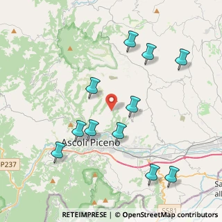 Mappa Strada Frazione Fonte di Campo, 63100 Ascoli Piceno AP, Italia (4.53545)