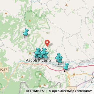 Mappa Strada Frazione Fonte di Campo, 63100 Ascoli Piceno AP, Italia (3.44636)