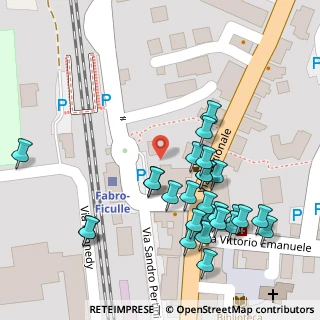 Mappa Piazzale Stazione, 05015 Fabro TR, Italia (0.06667)