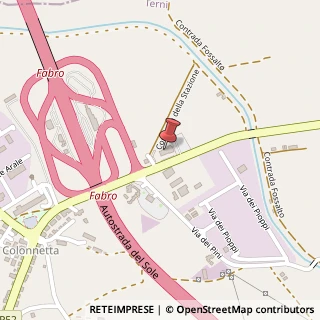 Mappa Contrada della Stazione, 53/55, 05015 Fabro, Terni (Umbria)
