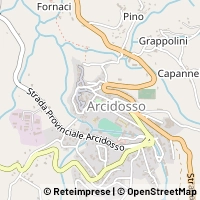 Hartă Arcidosso