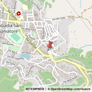 Mappa Piazza della Repubblica, 48, 53021 Abbadia San Salvatore, Siena (Toscana)