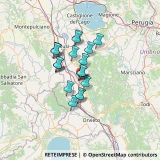 Mappa Via Ticino, 05015 Fabro TR, Italia (10.129)