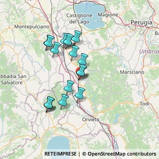 Mappa Via Ticino, 05015 Fabro TR, Italia (13.51588)