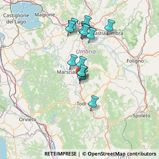Mappa Pantalla, 06059 Todi PG, Italia (13.19857)