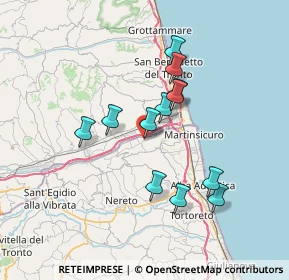 Mappa Contrada Vallecupa, 64010 Colonnella TE, Italia (6.285)