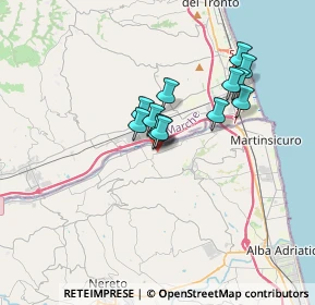 Mappa Contrada Vallecupa, 64010 Colonnella TE, Italia (2.60462)