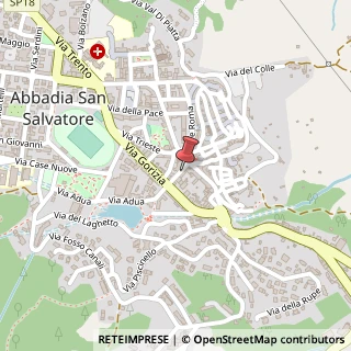 Mappa Via Adua, 11, 53021 Piancastagnaio, Siena (Toscana)