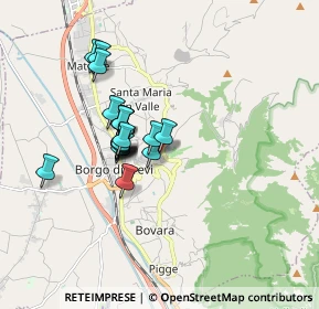 Mappa Via Coste S. Paolo, 06039 Trevi PG, Italia (1.3415)