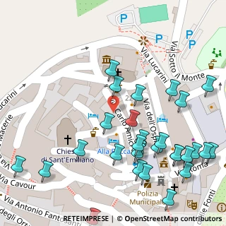 Mappa Via Carlo Amici, 06039 Trevi PG, Italia (0.08276)