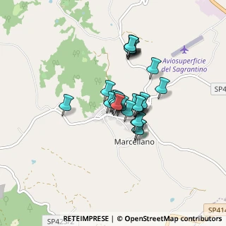 Mappa Via dei Giardini, 06035 Gualdo Cattaneo PG, Italia (0.56667)