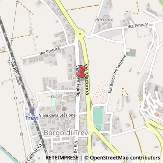 Mappa Via Sant'egidio, 06039 Trevi, Perugia (Umbria)