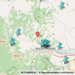 Mappa Via Carpignana, 63100 Ascoli Piceno AP, Italia (5.306)