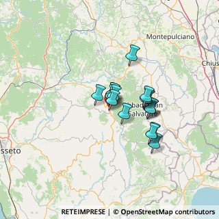 Mappa Localita' Colonia, 58031 Arcidosso GR, Italia (9.38)