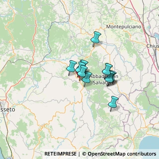 Mappa Localita' Colonia, 58031 Arcidosso GR, Italia (8.63846)