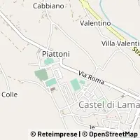 地図 Castel di Lama