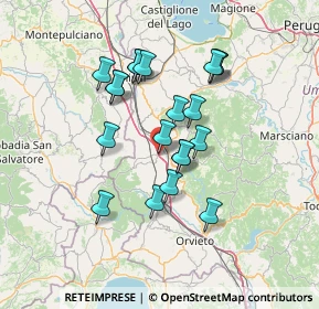 Mappa 05015 Fabro TR, Italia (12.4125)