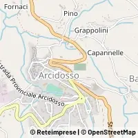 Mapa Arcidosso