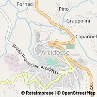 Mapa Arcidosso