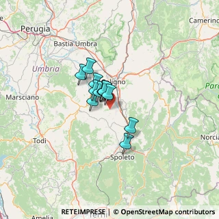 Mappa Località Fabbri, 06036 Montefalco PG, Italia (7.51833)