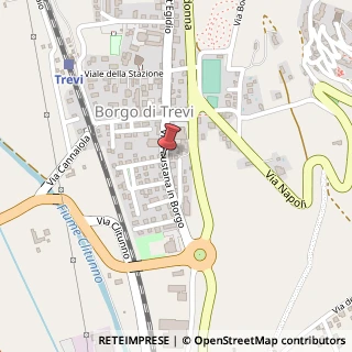 Mappa Via Faustana, 47, 06039 Trevi, Perugia (Umbria)