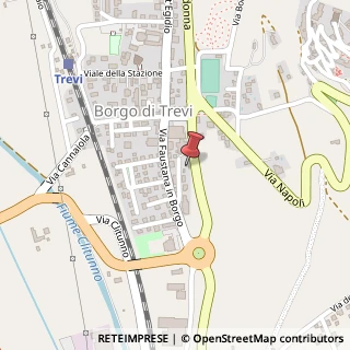 Mappa Via San Giuseppe, 06039 Trevi PG, Italia, 06039 Trevi, Perugia (Umbria)