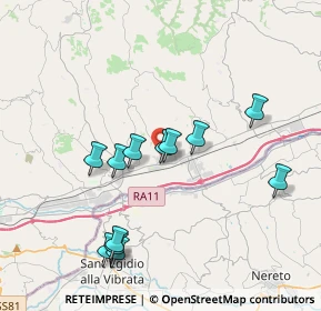 Mappa Via del Partigiano, 63079 Colli del Tronto AP, Italia (3.83917)