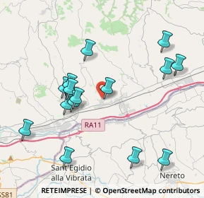 Mappa Via del Partigiano, 63079 Colli del Tronto AP, Italia (4.31933)