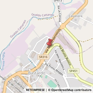 Mappa Via vernocchi 22, 06030 Giano dell'Umbria, Perugia (Umbria)