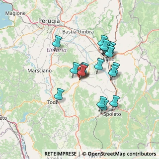 Mappa Via Don Luigi Sturzo, 06030 Giano Dell'umbria PG, Italia (12.44)